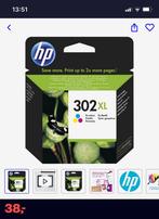 HP 302XL originele high-capacity drie-kleuren inktcartridge, Nieuw, HP, Ophalen
