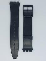 Bracelet noir plastique pour montre Swatch Irony, Bijoux, Sacs & Beauté, Comme neuf, Enlèvement ou Envoi