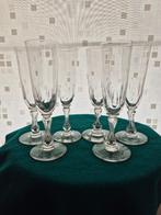 6 prachtige champagneglazen, Antiek en Kunst, Ophalen of Verzenden
