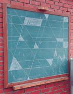 schoolbord, Ophalen, Gebruikt