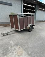 Kleine veetrailer, Ophalen, Gebruikt