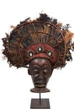 Prachtig stijlvol Chihongo-masker van de stam CHOKWE, Ophalen of Verzenden
