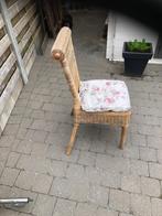 6x rotanstoelen met kussens, Jardin & Terrasse, Chaises de jardin, Empilable, Enlèvement, Utilisé