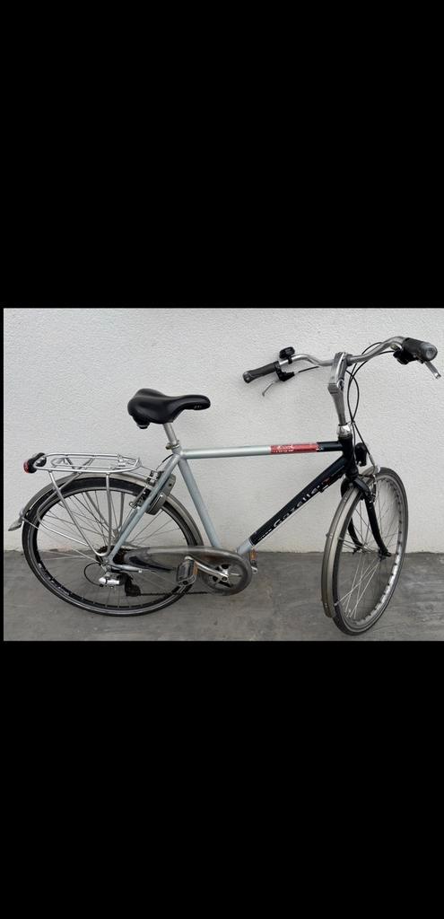 Herenfiets, Fietsen en Brommers, Fietsen | Heren | Herenfietsen, Zo goed als nieuw, Gazelle, 53 tot 57 cm, Versnellingen, Ophalen