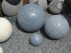 gepolijste blauwe stenen bal, set van 3 stuks! Lees de aanko, Tuin en Terras, Tuinbeelden, Nieuw, Steen, Overige typen, Ophalen of Verzenden