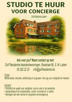 RUIME STUDIO TE HUUR voor concièrge, 50 m² of meer, Gent