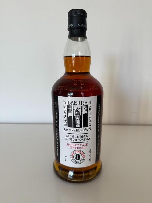 Kilkerran 8 cask strength - Batch 6, Verzamelen, Wijnen, Nieuw, Overige typen, Overige gebieden, Vol, Ophalen of Verzenden