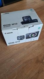 Canon EOS M10 met adapter mount en 2de lens, 18 Megapixel, Canon, Compact, Ophalen of Verzenden