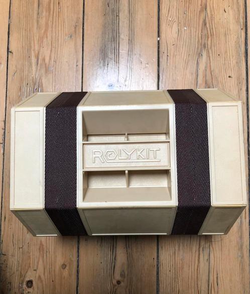 Vintage rolykit gereedschapskoffer, Verzamelen, Retro, Ophalen