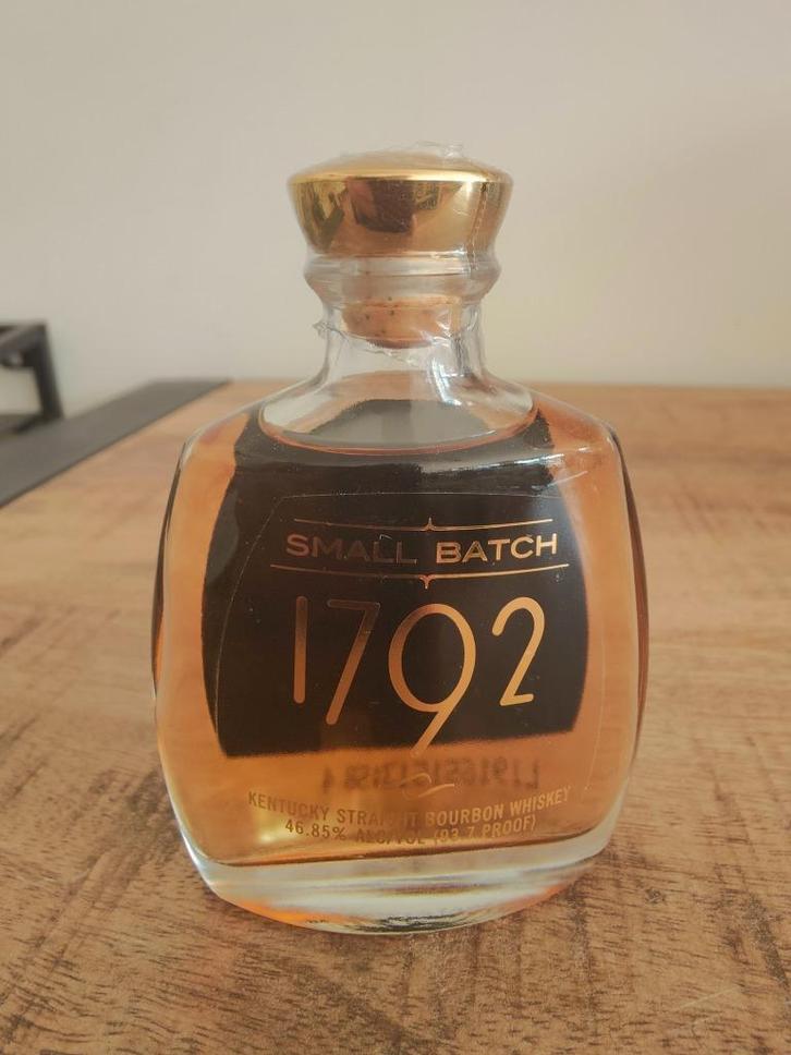 1792 Barton Miniatuur 50ml  Small Batch Whiskey Bourbon, Verzamelen, Wijnen, Nieuw, Overige typen, Overige gebieden, Vol, Ophalen of Verzenden