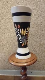 Vase en céramique signé H.Bequet,Quaregnon,37cm de hauteur, Enlèvement ou Envoi
