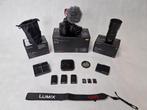 MEGA SET Lumix GH5 + 2 Lenzen 2.8f 12-35/ 35-100 + Rode Mic, Zo goed als nieuw, Ophalen, Panasonic
