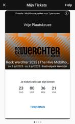 Tickets Werchter The Hive Mobilhome