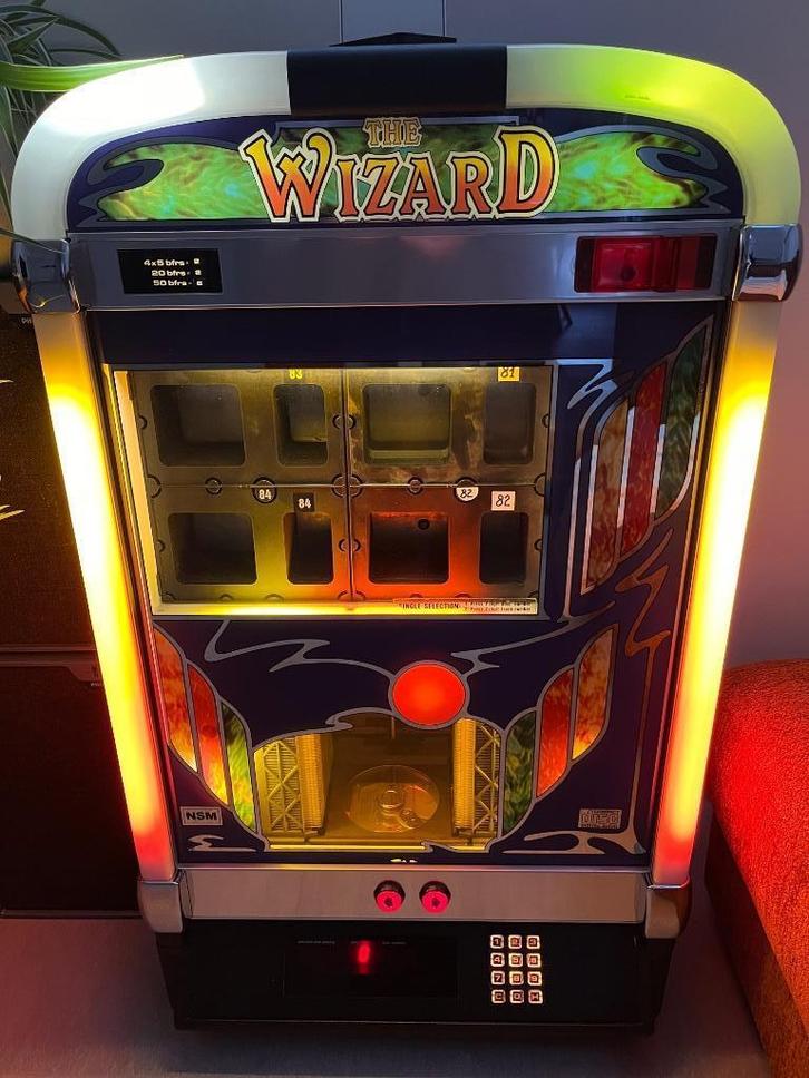 NSM The Wizard jukebox, Verzamelen, Automaten | Jukeboxen, Gebruikt, Overige merken, 1970 tot heden, Ophalen