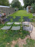 stoelen, Tuin en Terras, Tuinstoelen, Ophalen, Gebruikt, Metaal