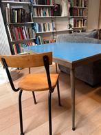 Retro formica kindertafel (tubax/blauw), Enlèvement