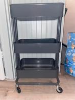 ikea raskog trolley antraciet voor 15 euro, Ophalen, Gebruikt