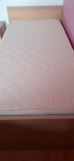 15 Eur Matras + lattenbodem 1-persoonsbed prima staat, 90 cm, Matelas, Enlèvement, 200 cm