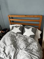 Lit 1 personne en bois massif, Huis en Inrichting, Slaapkamer | Bedden, Ophalen, Gebruikt, Eenpersoons, 200 cm