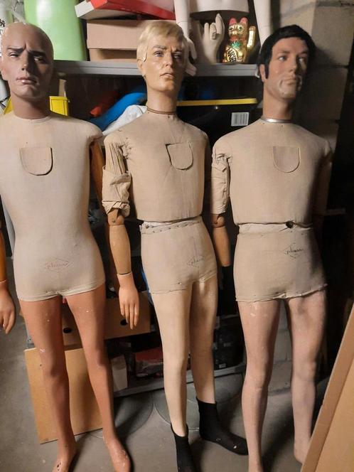 Beaux mannequins anciens, mannequin, Pierre Imans, militaria, Antiquités & Art, Antiquités | Autres Antiquités, Enlèvement ou Envoi