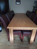 eiken tafel, Huis en Inrichting, Tafels | Eettafels, Ophalen