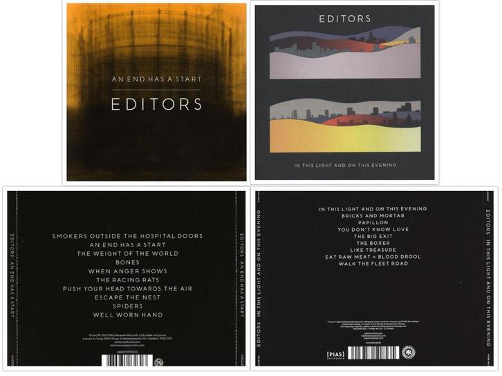 Editors - Cd's, Cd's en Dvd's, Cd's | Rock, Ophalen of Verzenden