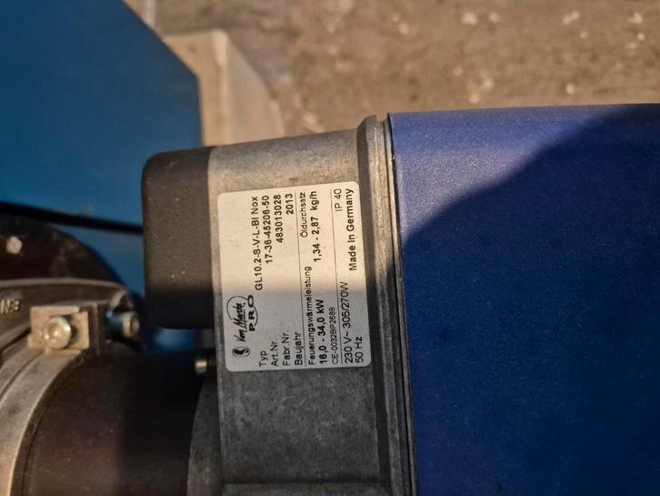 Chaudiere a mazout, Doe-het-zelf en Bouw, Verwarming en Radiatoren, Zo goed als nieuw