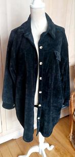 Longue chemise en velours côtelé noir, Ophalen, Zo goed als nieuw, Zwart