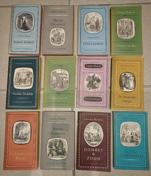 Serie van 34 vertalingen van werken van Charles Dickens, Livres, Contes & Fables, Utilisé, Enlèvement ou Envoi
