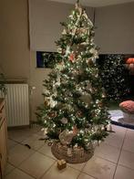Luxe kerstboom 230cm incl. poot, led verlichting, mand, Divers, Enlèvement, Comme neuf