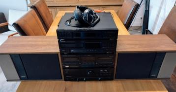 Kenwood hifi-toren met Bose Boxen 