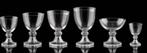 Service complet verres cristal Yale Val St Lambert VSL 162 p, Ophalen