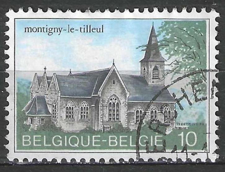 Belgie 1984 - Yvert/OBP 2140 - Toerisme - Montigny (ST), Postzegels en Munten, Postzegels | Europa | België, Gestempeld, Gestempeld
