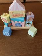 Houten blokken om te stapelen, Kinderen en Baby's, Speelgoed | Educatief en Creatief, Ophalen of Verzenden, Zo goed als nieuw