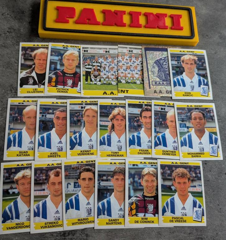 AUTOCOLLANTS PANINI FOOTBALL 96 19 1996 KAA GENT FOOTBALL, Hobby & Loisirs créatifs, Autocollants & Images, Neuf, Envoi