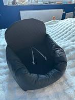 Zwarte autostoel Eh gia met 2 aanleglijntjes, Dieren en Toebehoren, Honden-accessoires, Ophalen, Zo goed als nieuw