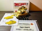 lego tank Brickmania Tiger I ausf E - gelimiteerde oplage !, Enlèvement, Armée de terre, Miniature ou Figurine