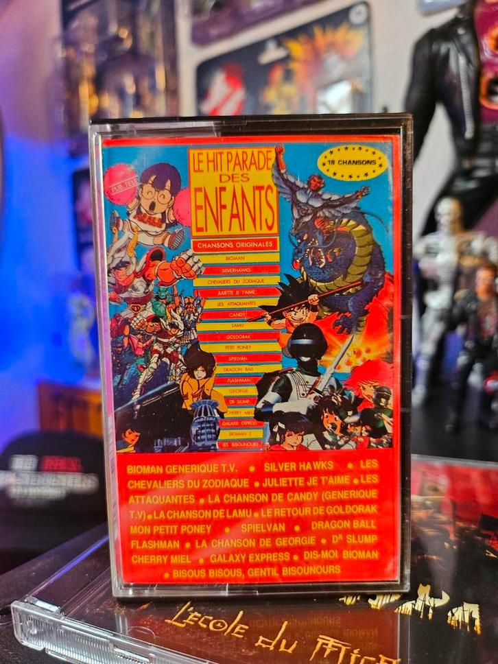 De hitparade voor kinderen (AB - 1988), Cd's en Dvd's, Cassettebandjes, Zo goed als nieuw, Ophalen of Verzenden