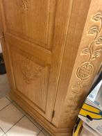 Armoire en bois massif sculpté – style classique, Maison & Meubles, Enlèvement, Comme neuf