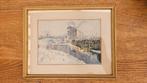Schilderij Tekening, Antiek en Kunst, Kunst | Tekeningen en Fotografie, Ophalen of Verzenden