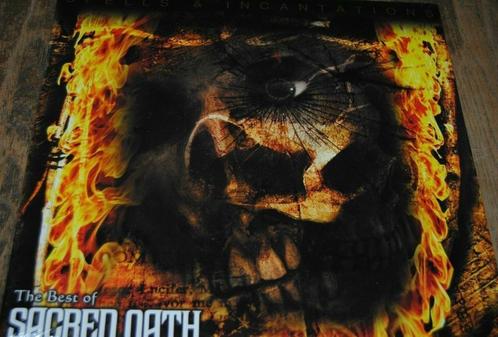 SACRED OATH - Spells & Incantations - The Best Of NEW 2 x LP, CD & DVD, Vinyles | Hardrock & Metal, Neuf, dans son emballage, Enlèvement ou Envoi