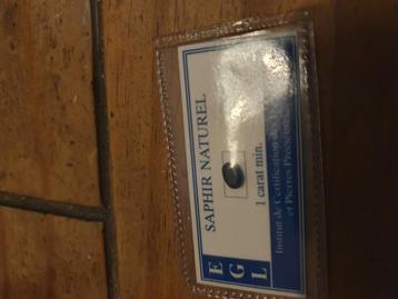Saphir naturel  beschikbaar voor biedingen