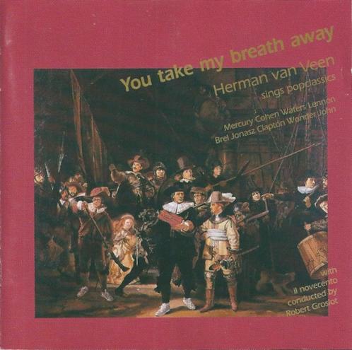 Herman van Veen – You Take My Breath Away cd, Cd's en Dvd's, Cd's | Pop, Zo goed als nieuw, 1980 tot 2000, Ophalen of Verzenden