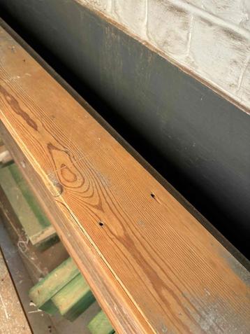 Des planches de parquet massif gratuites — à retirer à Jette, Planche, 300 cm ou plus, Enlèvement, Utilisé