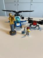 Lego city politiehelikopter en drone, Ophalen, Gebruikt, Complete set, Lego