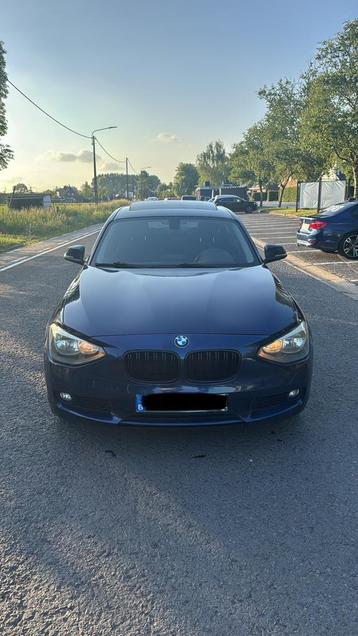 BMW 116d 2.0l, Auto's, Automaat, Euro 5, 87 kW, Zwart