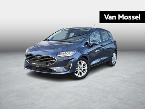 Ford Fiesta 1.0i EcoBoost MHEV 92kW Titanium - Keyless, Auto's, Ford, Bedrijf, Te koop, Fiësta, Airconditioning, Centrale vergrendeling