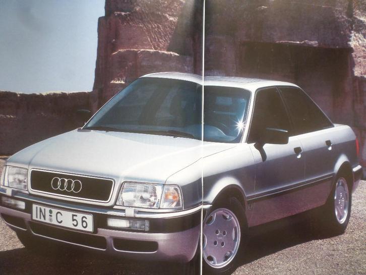 Audi 80 1991 Brochure, Boeken, Auto's | Folders en Tijdschriften, Audi, Ophalen of Verzenden