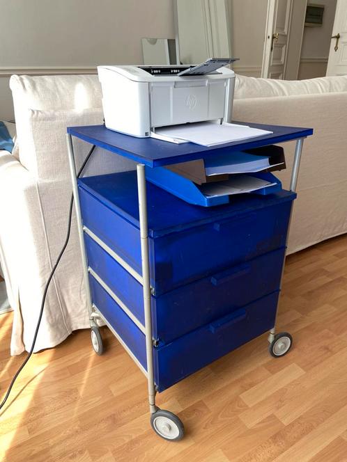 Kartel vintage Mobil bleu, Huis en Inrichting, Bureaus, Ophalen