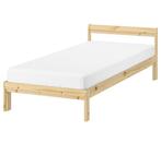 Ikea Neiden houten bed 90x200 grenen, Ophalen, 85 tot 100 cm, Gebruikt, Lattenbodem